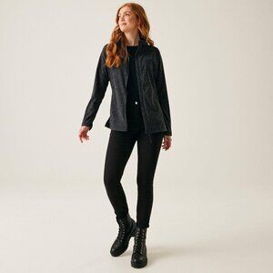 Regatta Womens Full Zip Fleece (Dark Grey Marl)